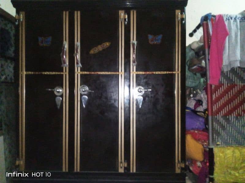 Big Size 3 portion iron safe 0