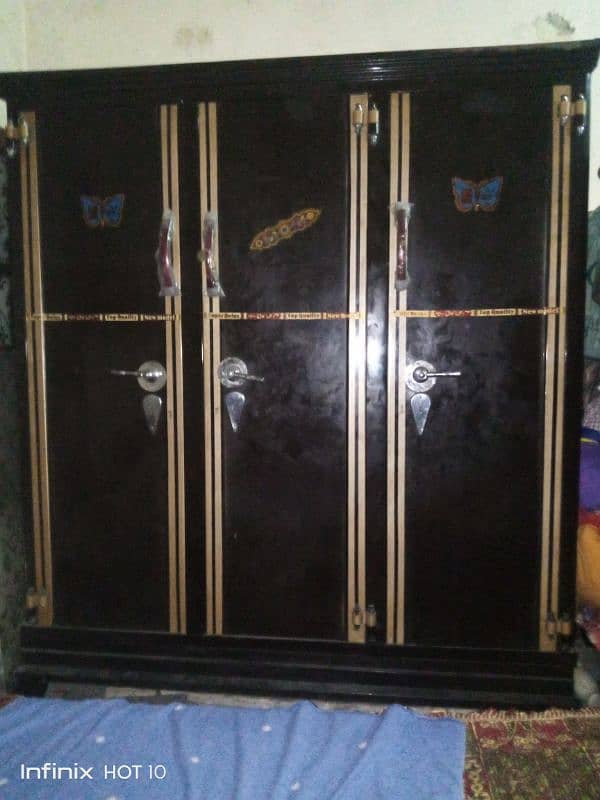 Big Size 3 portion iron safe 1