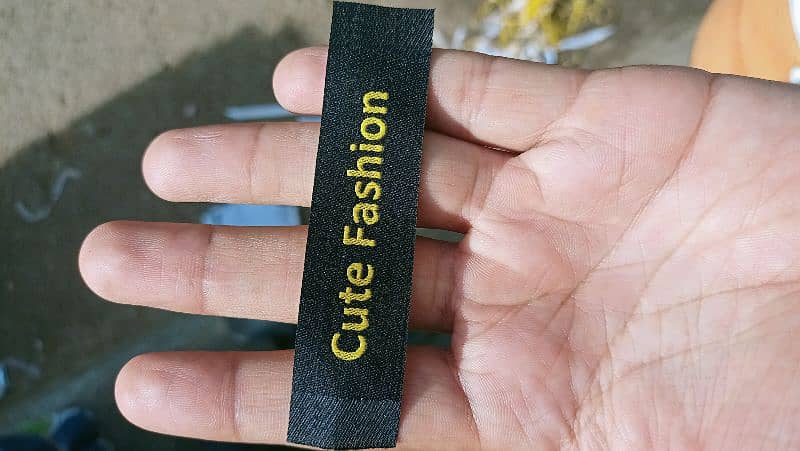 Woven Label|Clothing labels|Label|Unifrom Patches|Hang tag|Logo| Tags 1