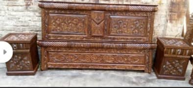 wooden/handmade bed/king bed/hand carving/Single bed/handicraft sofa