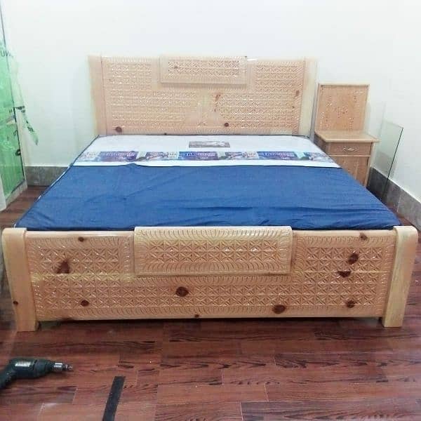 wooden/handmade bed/king bed/hand carving/Single bed/handicraft sofa 13