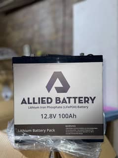 allied battery 12 volt 100 Ah 24 volt DC me available hai