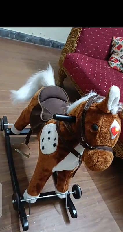 rocking horse with music 0