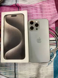 Iphone 15 pro max  256GB PTA Approved / 11 12 13 14 15 16 pro max