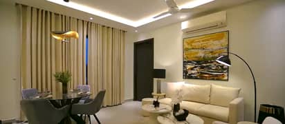 Full Furnished 1 Bed Apartment Available For Sale On Instalments At MM Alam Road