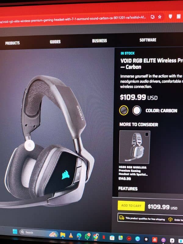 Corsair Gaming Headphones 4