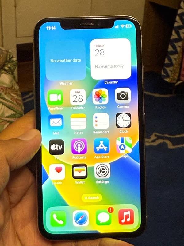 Iphone X 256GB MEMORY PTA APPROVED 1