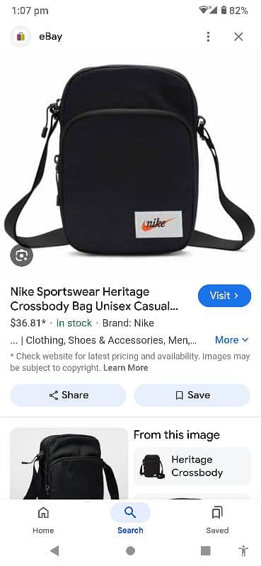 Nike crossbody bag Original 5