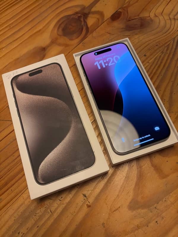 Iphone 15 Pro Max(256gb) PTA Approved 2