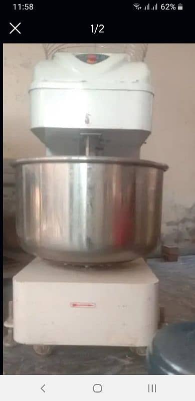 dough mixer 60kg 100kg ready dough 2