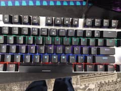 Gaming keyboard and mouse