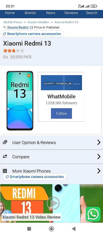 Redmi 13 8 128 complete box full warranty 0