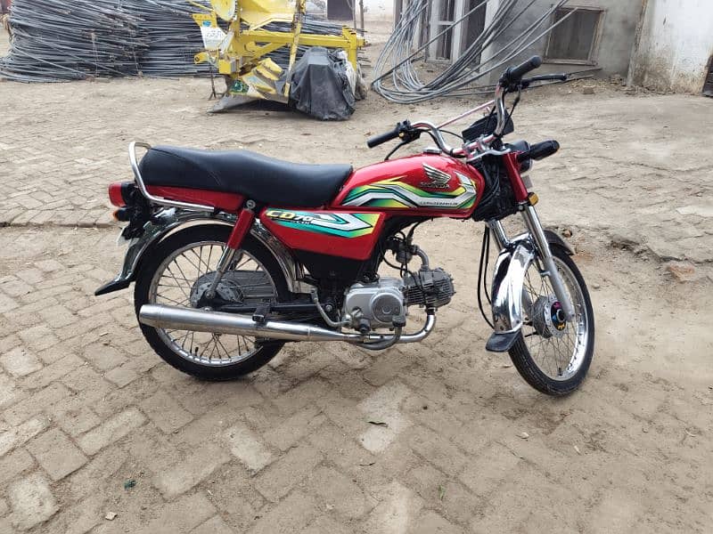 Honda CD 70 Urgent sale 0309/00/43/00/9 3