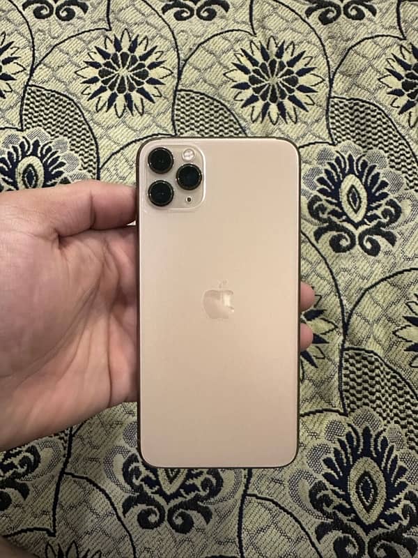 i phone 11 pro max 256gb JV Golden Colour 0