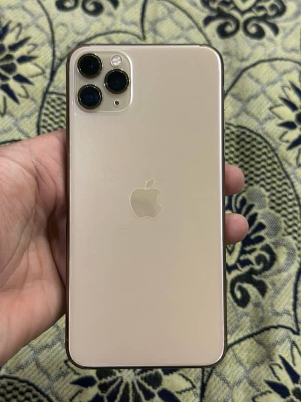 i phone 11 pro max 256gb JV Golden Colour 6