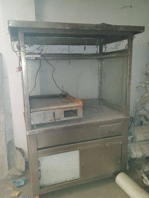 Shorma stall with hot plate for sale in CBR Town Islamabad 4