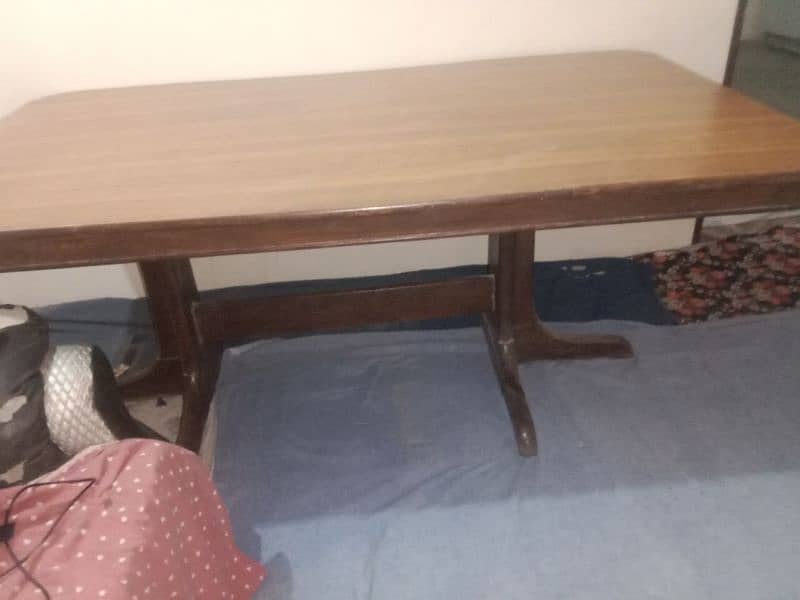 dining table and 6 chairs 1