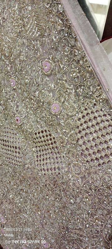 lavender walima dress, 1 time used 1