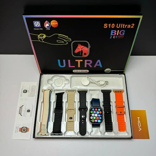 S10.7 Watch Straps Ultra Smart Watch 2.01"IPS HD Touch Screen_ 0