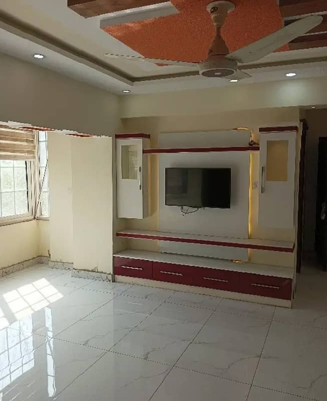 Fully Renovated Tile Floor and Sami Furnished Flat For Rent G-11/4 11