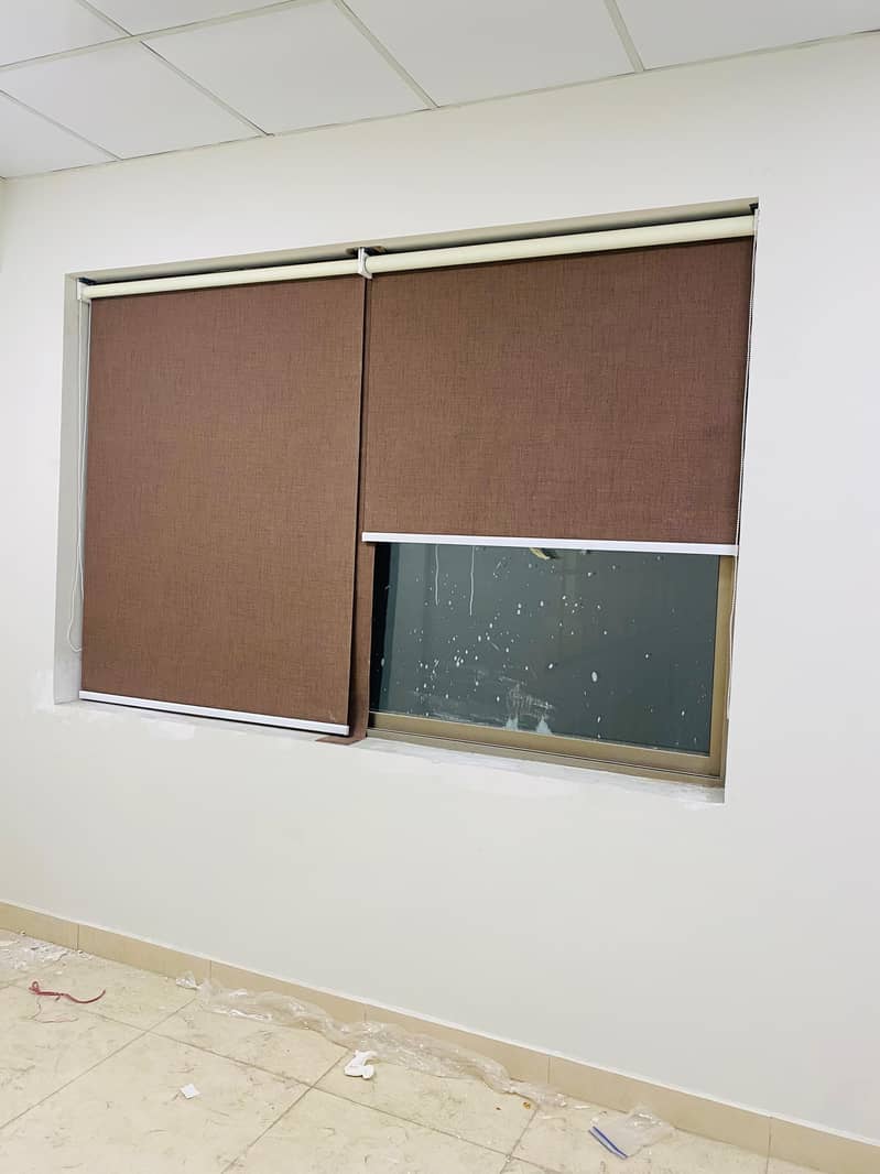 Home Office Window Blinds Curtain Interior Design 5