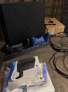 PS4 Slim 500 GB with 2 controllers