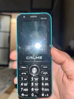 Calme touch screen with buttoned key pad