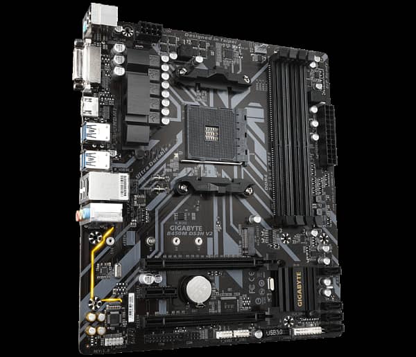 Gigabyte B450M DS3H Gaming Motherboard for Sale – Great Condition! 5