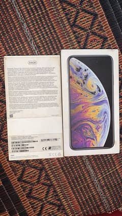 Iphone xs max original box for sale