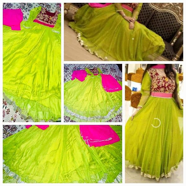 Beautiful Mehndi Dress is for Sale in Just 5k 3