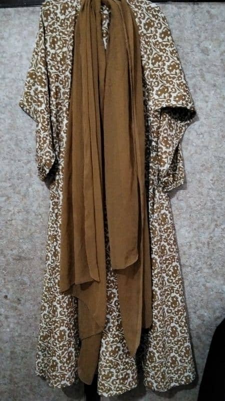 beautiful abaya with a set of hijab and niqab 3