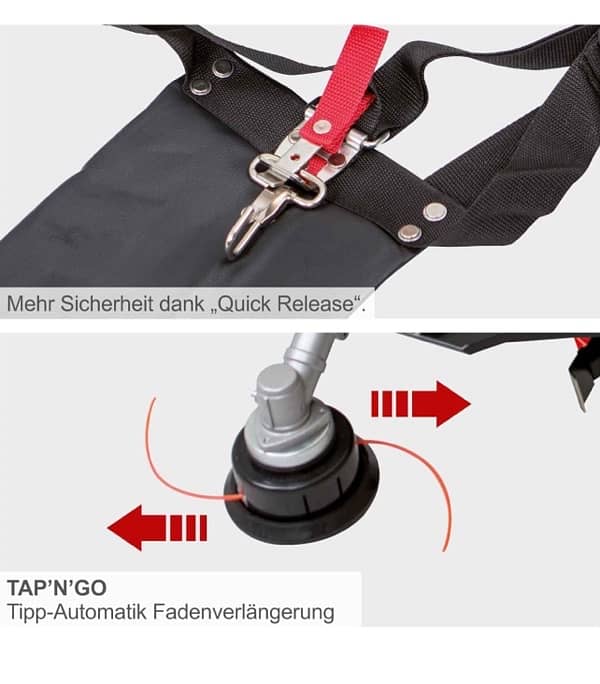 Scheppach Petrol multi Garden tool imported 03198614614 6