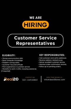 Customer Service Representative