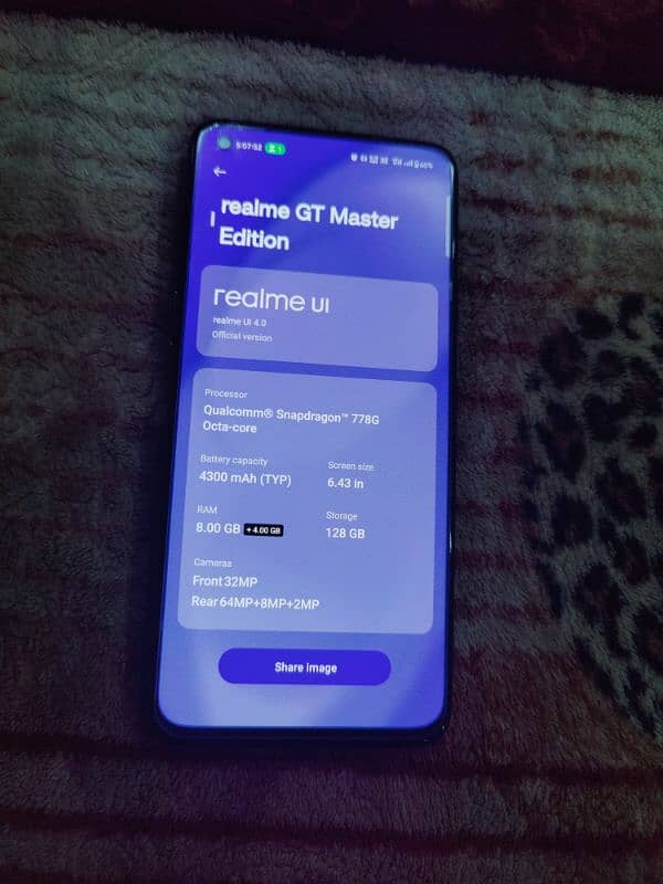 realme Gt master edition 8+8gb 128gb 6