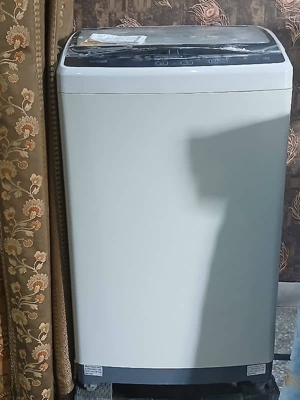 haier fully automatic washing machine 8kg 0