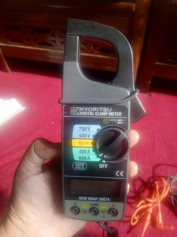 Digital ac clamp meter 1