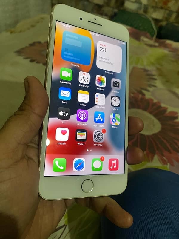 Asalam o Alikom iPhone 7 Plus urgent sale pta approved 128 gb 4