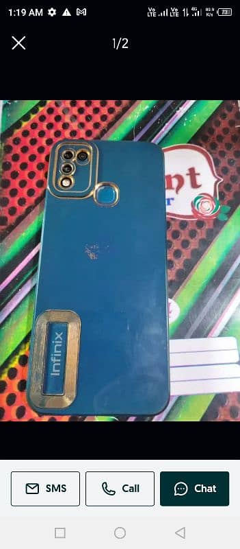 Infinix hot 11 play in v good condition. call. 03185167610 2