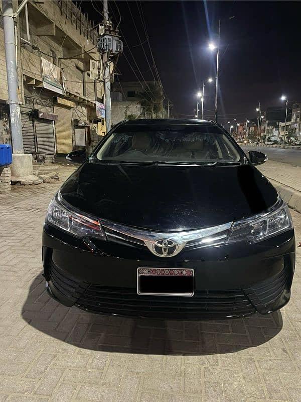 Toyota Corolla XLI 2016 0