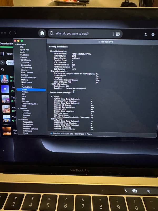 macbook pro 2019 ( read description) 0