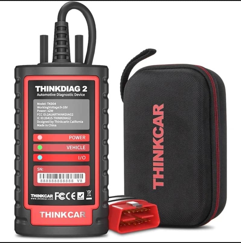 THINKDIAG 2 COMPLETE SOFTWARE 12V SUPPORTED OBD2 CAR SCANNER LAUNCH 0