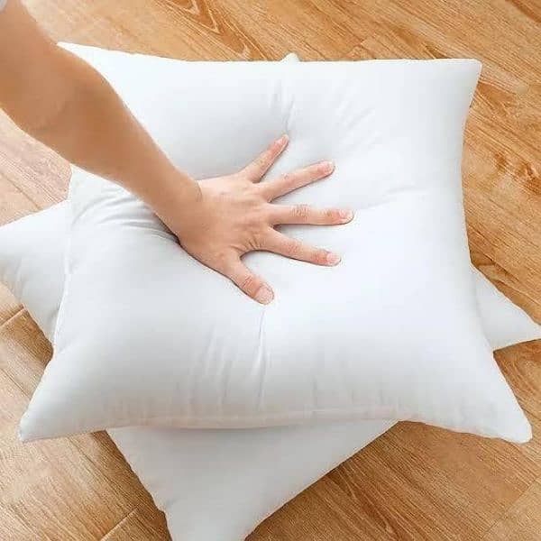 5 PCs White polyester cushion, WhatsApp (03145156658) 3