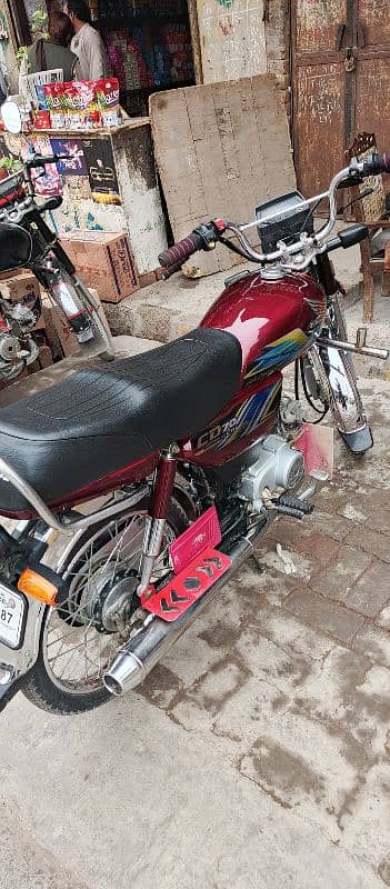 Honda cd 70 2021 4