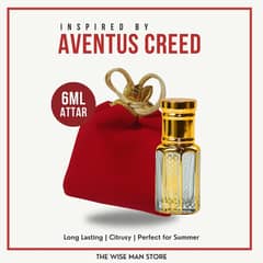 Creed Aventus Attar for Men Long Lasting, Fruity Citurs Notes