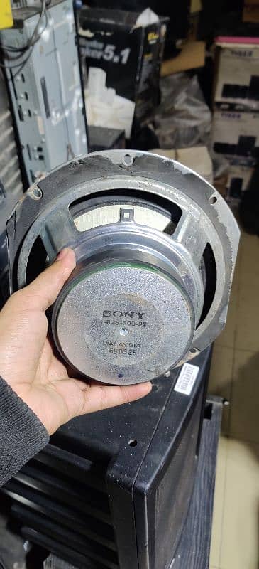 Sony subwoofer 8inch 1