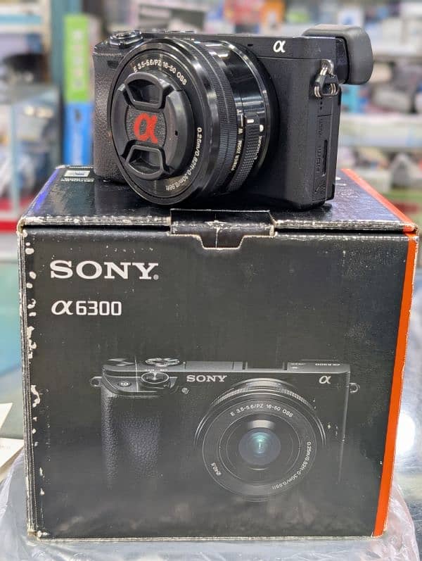 Sony A6300. with 16x50 Lens Slightly Used Complete  0323-2054464 2