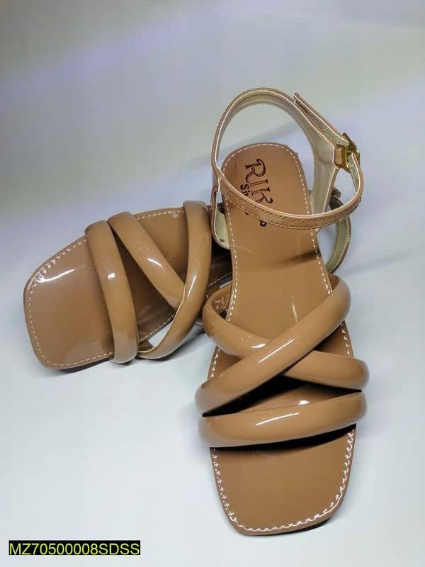 •  Material: Patent Leather •  Pattern: Plain •  Color: Caramel  • 0