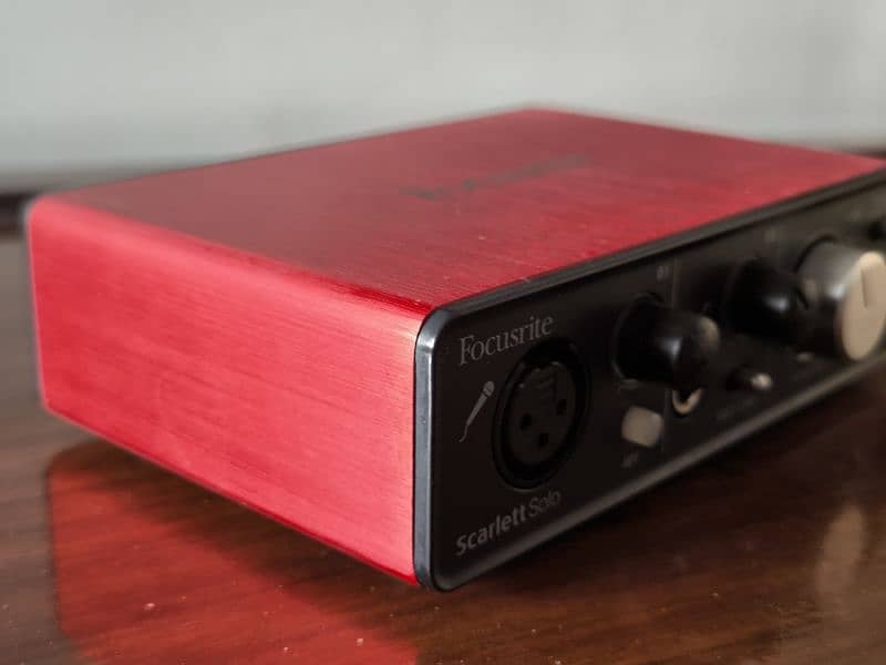 focusrite Scarlett Solo 1st Gen 2