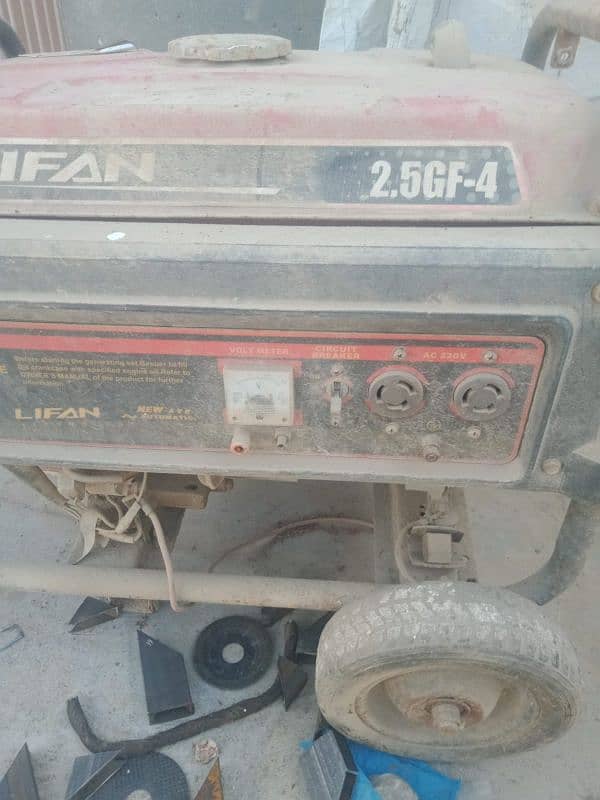 lifan generator 2.5 kva 2