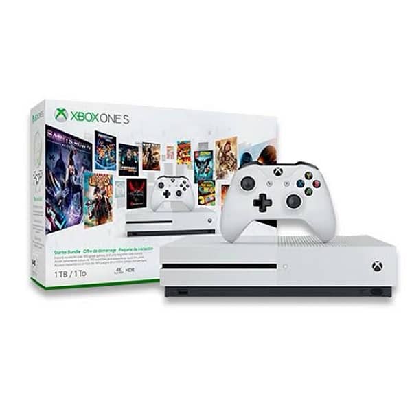 XBOX ONE S 500GB WITH ONE GAME GTA 5 1